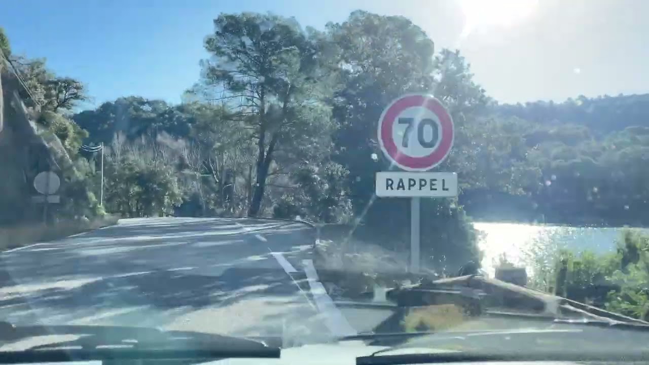 Je devais aller à Carcès et j'ai fait le trajet pour revenir à Cabasse !
