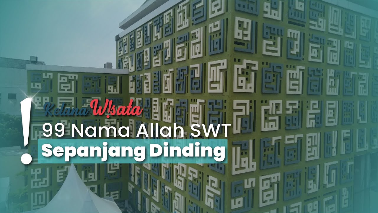 Indahnya Masjid Asmaul Husna di TangSel, Dirancang oleh Ridwan Kamil