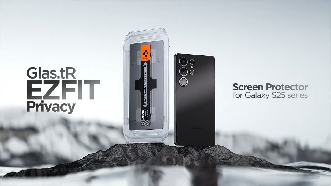 Your secrets are safe with us, EZ Fit Privacy for #GalaxyS25 | Spigen