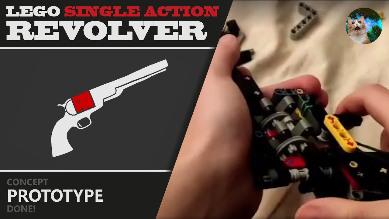 LEGO Single Action revolver [prototype]