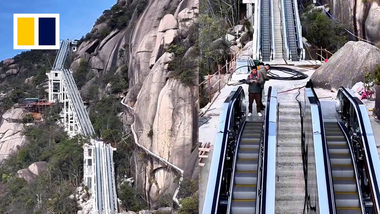Chinese mountain to get escalators for ‘painless climbing experience’