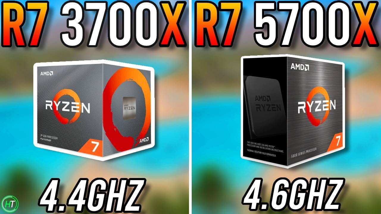 Ryzen 7 3700X vs Ryzen 7 5700X - One Generation Difference