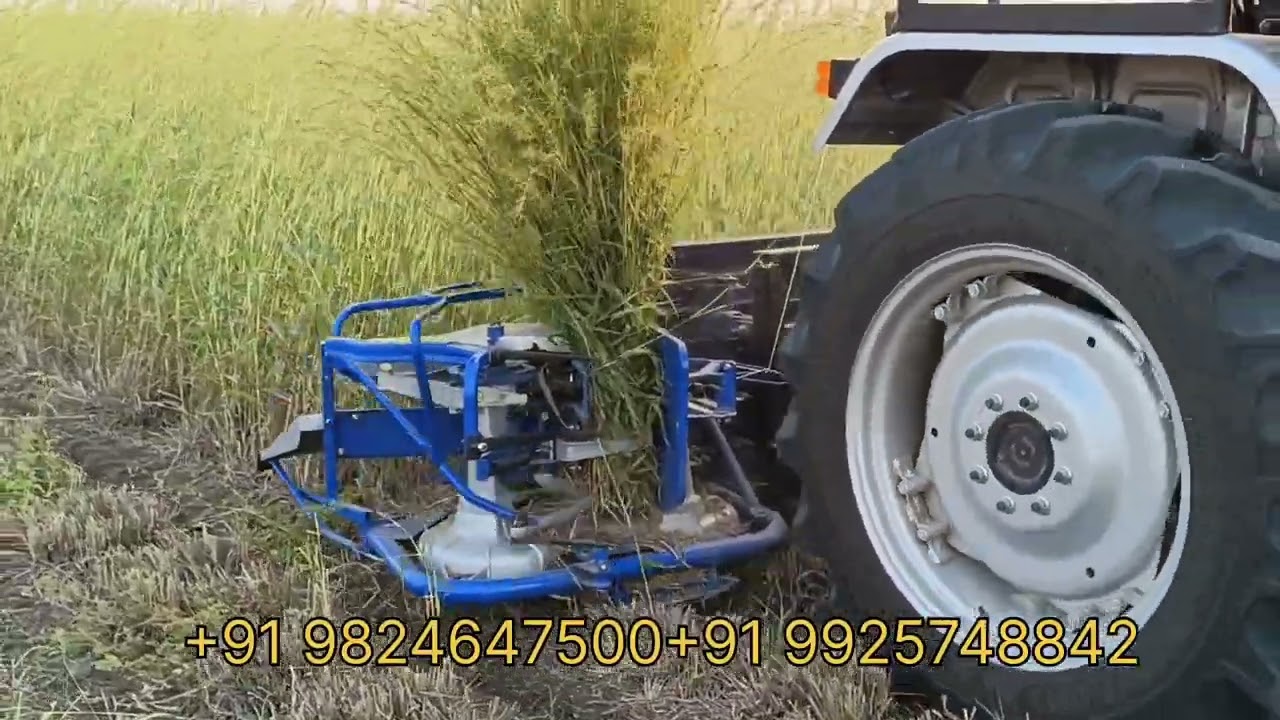 TRACTOR BACK MOUNTED REAPER BINDER