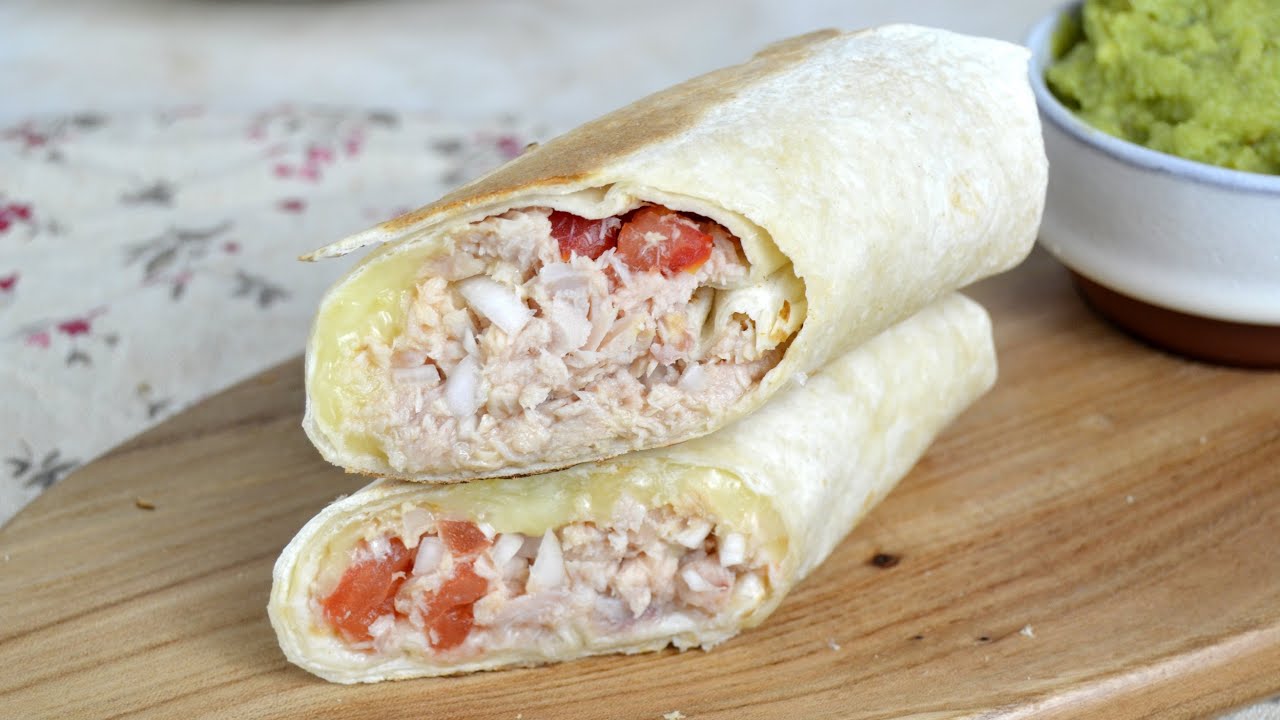 Rollitos de atún de lata para verano (Flautas de atún)