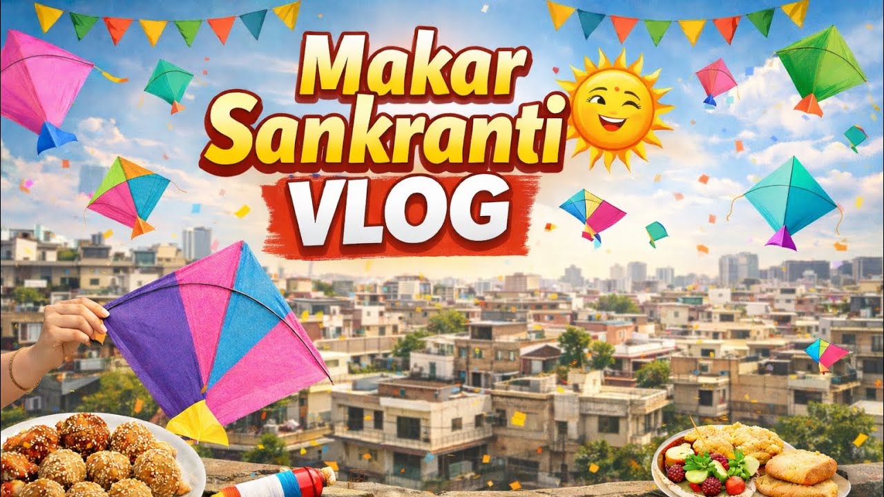 MAKAR SANKRANTI VLOG 🪁#subscribe #vlogger 