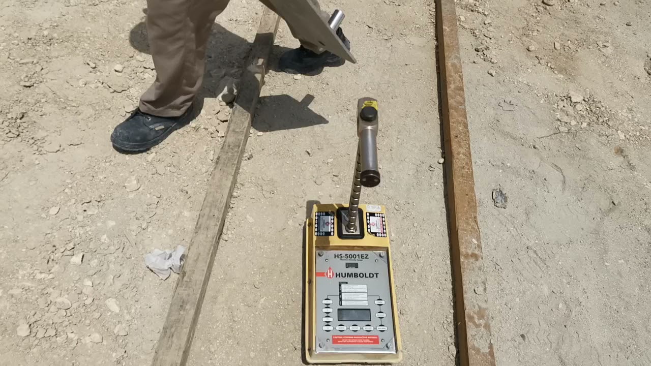 Compaction test of soil Type B