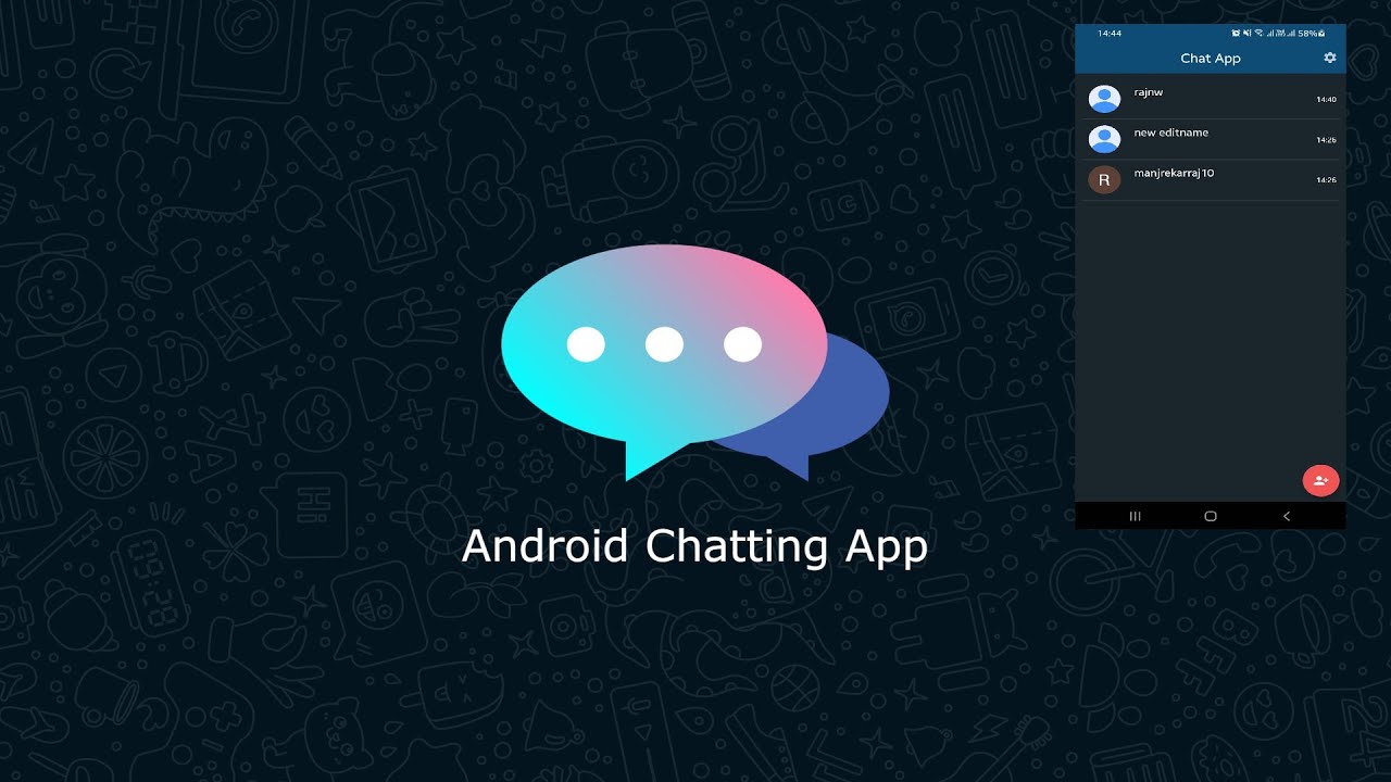 Android Chatting application with message encryption | Demo | Android Project