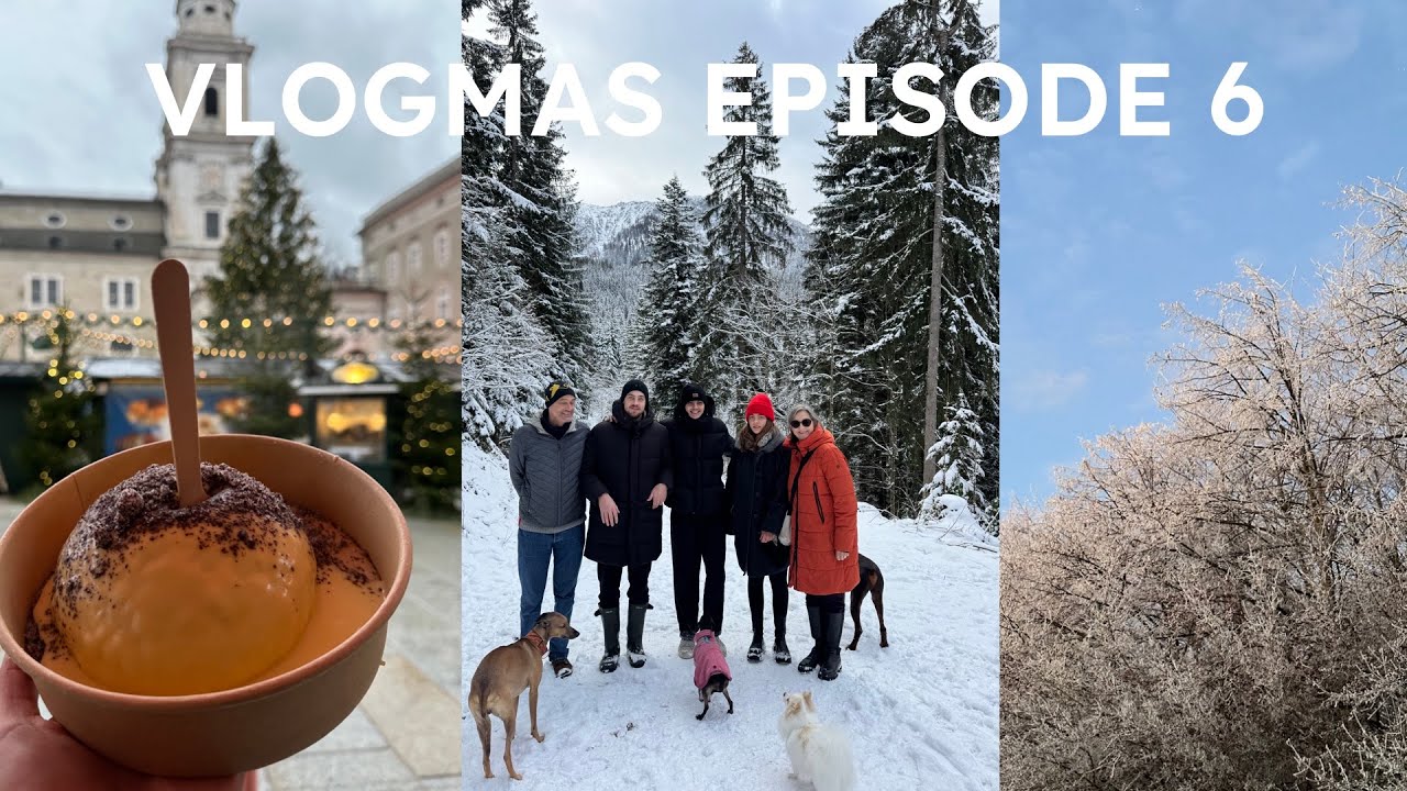 Vlogmas 2024 🎄・a surprise christmas getaway to the alps with my family and salzburg christmas market