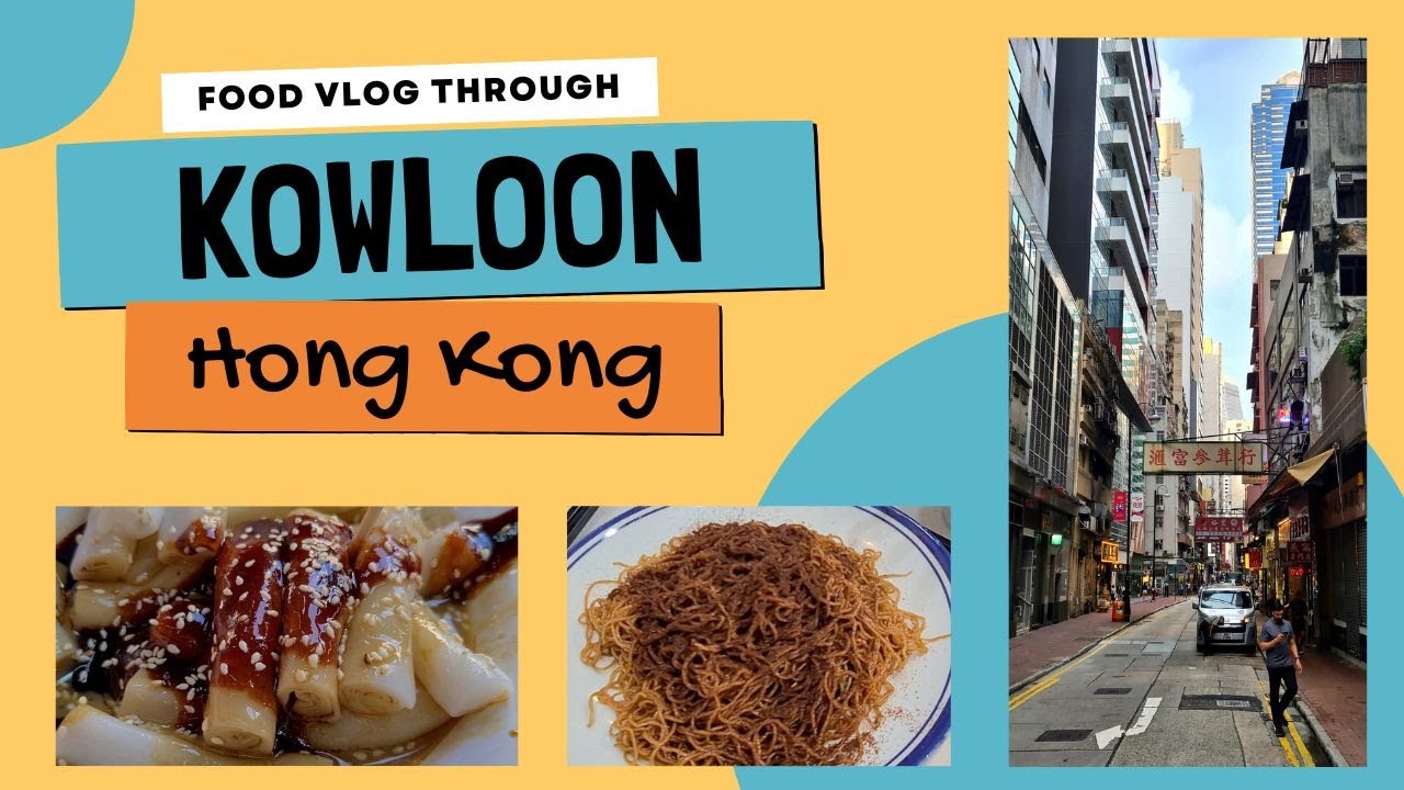The best food in HONG KONG is in KOWLOON!!! Bamboo noodles, soya bean,  cheung fan & MORE!!!