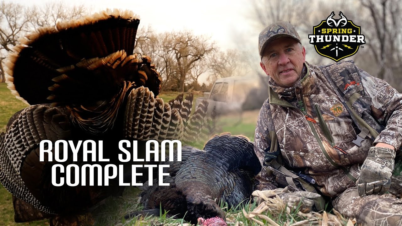 ROYAL Turkey SLAM Complete | Nebraska Merriam's | Realtree Spring Thunder