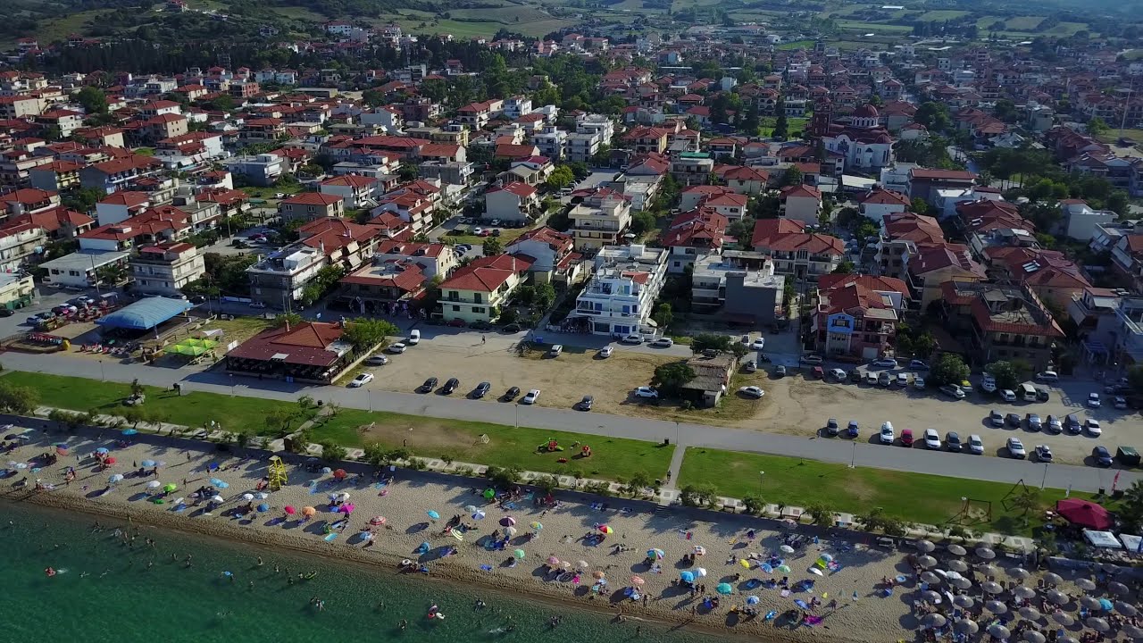 Η Ιερισσός Χαλκιδικής από ψηλά - Ierissos Chalkidiki drone view