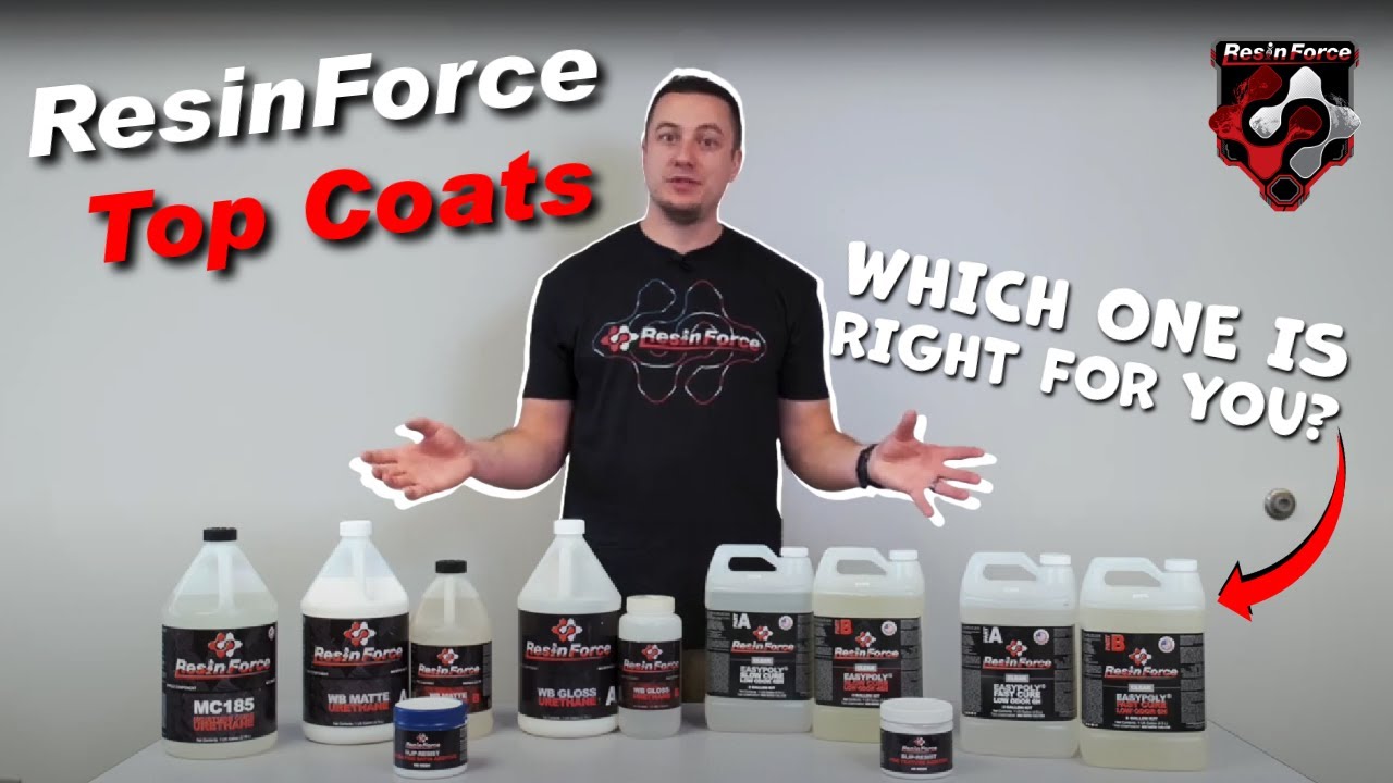 Choosing a ResinForce Top Coat