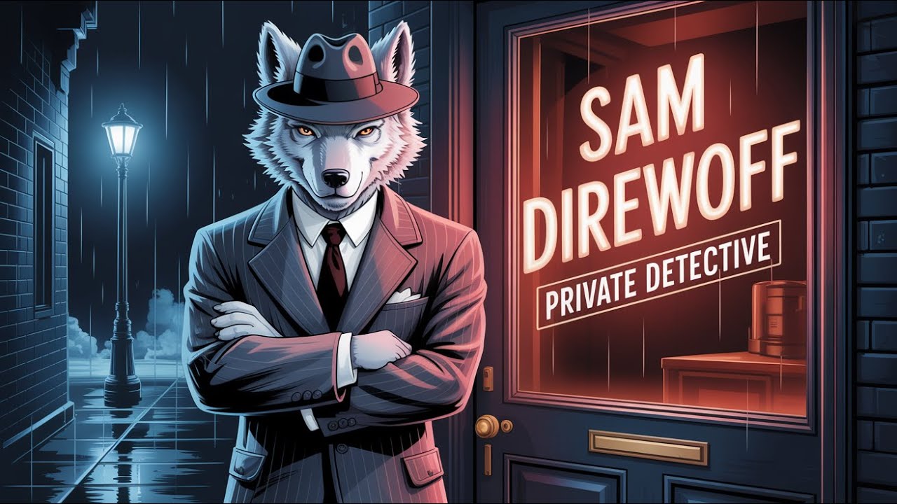 The Case Of The Banker's Wife | Sam Direwolf Private Detective | Audio Noir Short Story