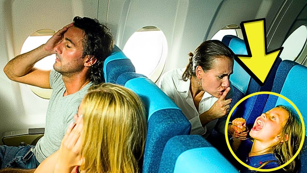 Rich Couple Insult Mom of Crying Kid on Plane Pilot Talks To Her before Landing And Shocked Everyone