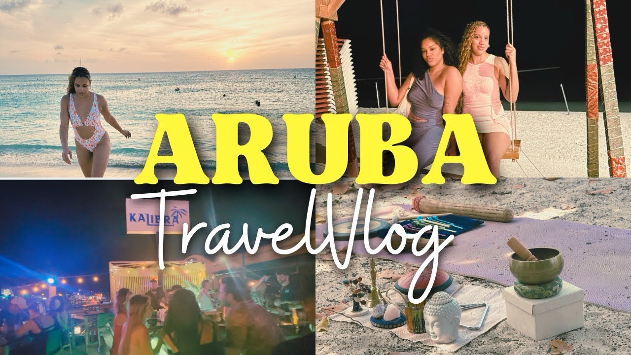 TRAVEL VLOG: ARUBA| WHERE THE BLACK PPL?|BEST BEACHES|CLUBBING|FOOD