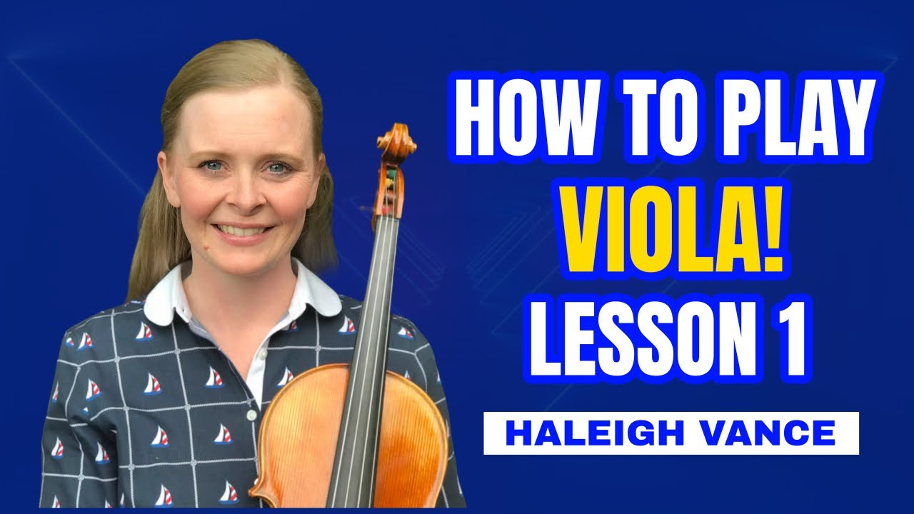 How To Play Viola - Lesson 1
