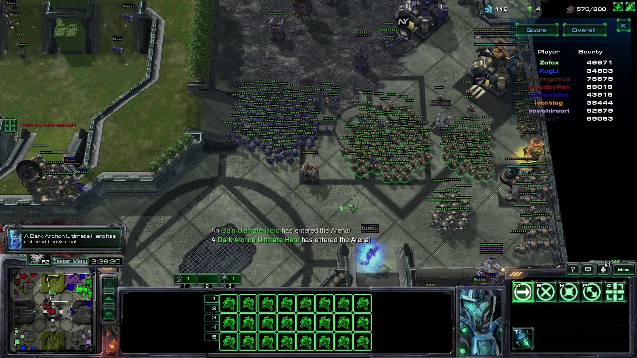 marine arena premade