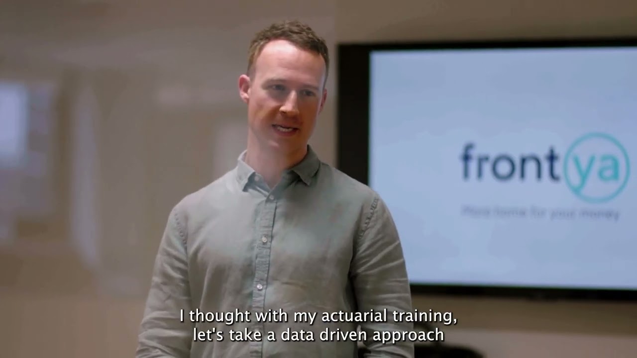 Do Innovation Better with an Actuary — Robbie Baskin, Co-Founder and Chief Risk Officer, FrontYa
