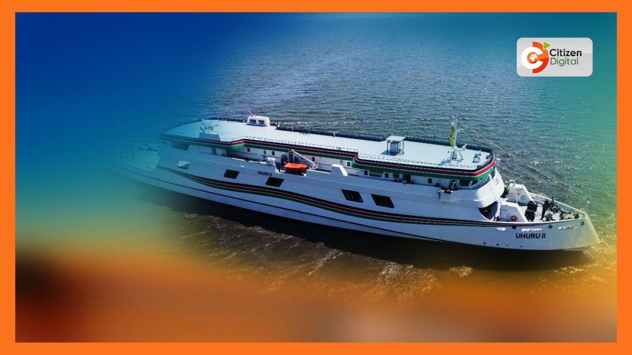 President Ruto commissions first ship built in Kenya