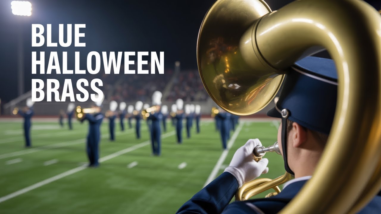 Heritage High School | Blue Halloween Brass | Sousaphone Cam (10/24/25 Adairsville, GA Show)