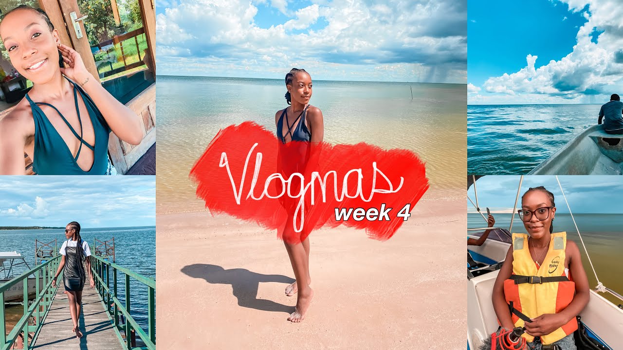 VLOGMAS Week 4: We Went To Samfya Beach! | Nyemba