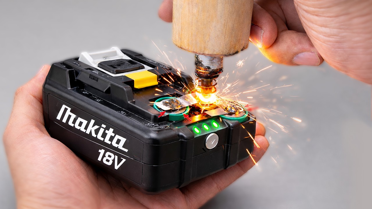 Just 5 minutes! Amazing way to repair Dead Battery into like new