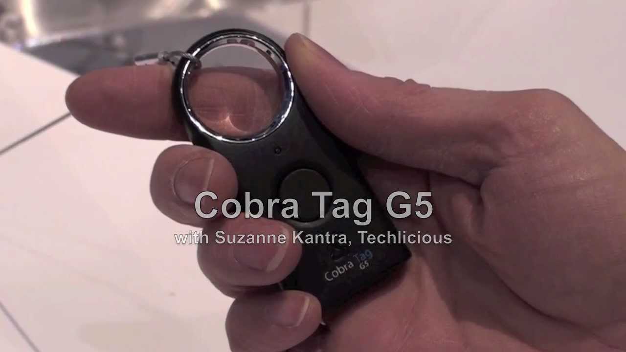Cobra Tag G5 Hands-on at CES