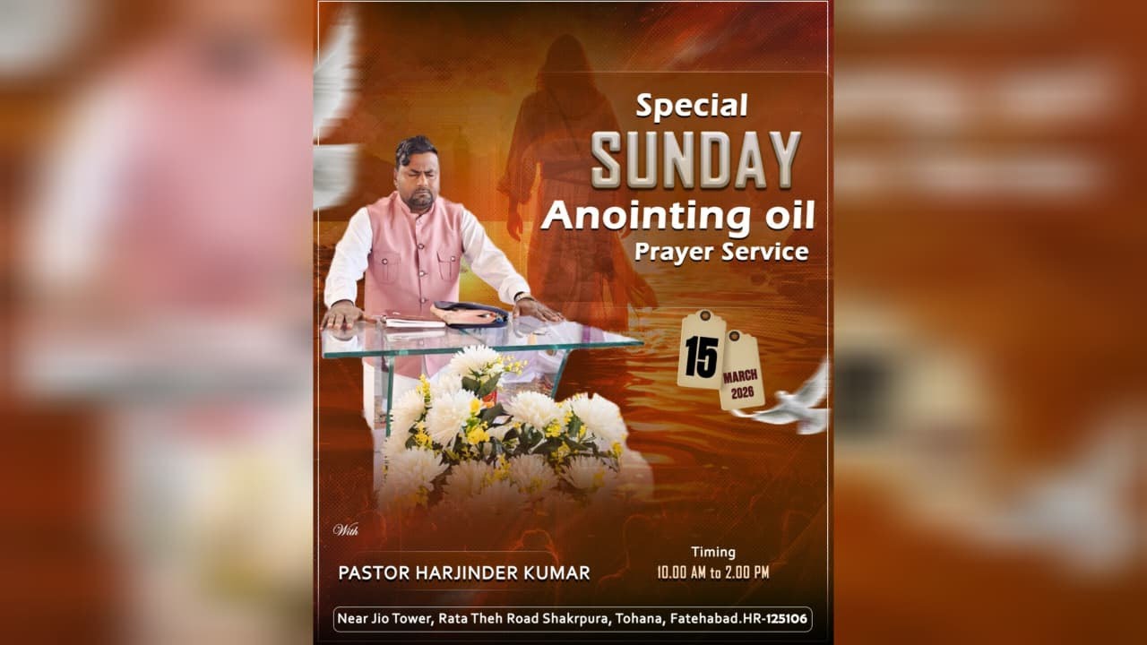 SPECIAL SUNDAY ANOINTING OIL PRAYER SERVICE 15-03-2026