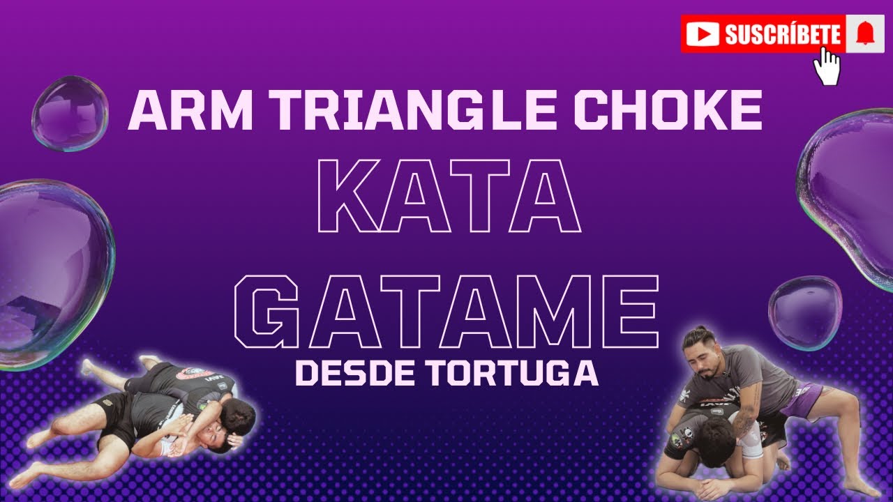 ¿Cómo someter desde Tortuga? Kata Gatame (triángulo de brazo) Grappling / Arm Triangle Choke