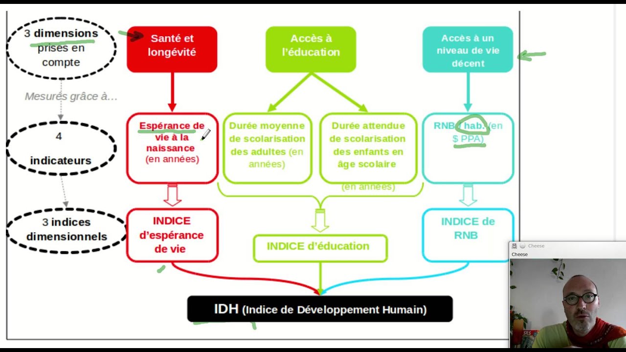 L'IDH. Comprendre l'indice de développement humain (ECONOMIE)