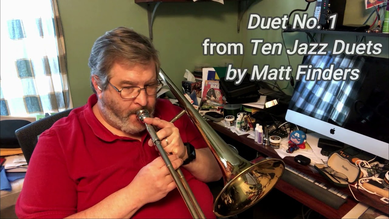 Jazz Pedagogy - Using duets to work on style - Matt Finders Duet No  1