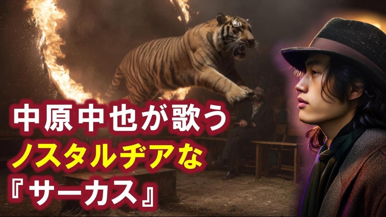 【AI】中原中也が歌うノスタルヂアなサーカス