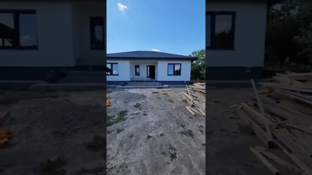 #Casa  #structura #metalica 120 mp