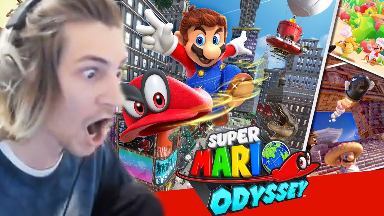 xQc Plays Super Mario Odyssey with Chat!