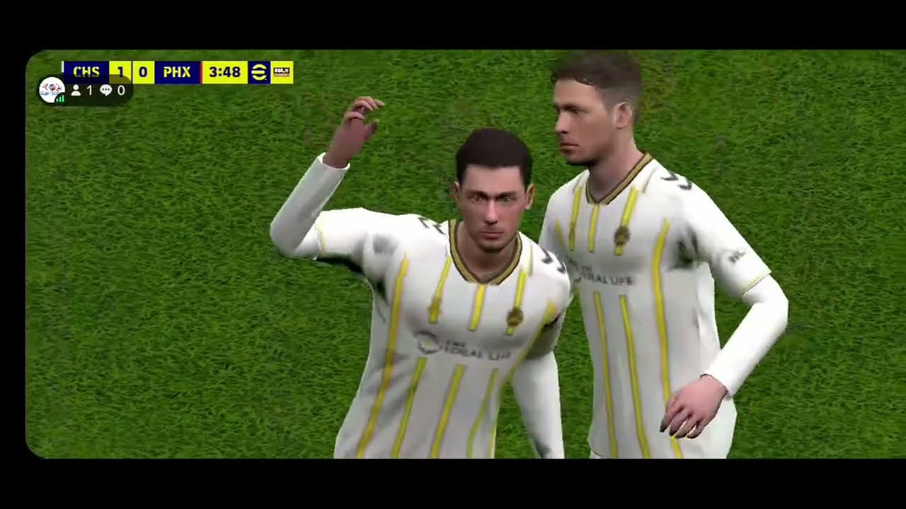 eFootball #gameplay - Charleston Battery vs. Phoenix Rising FC