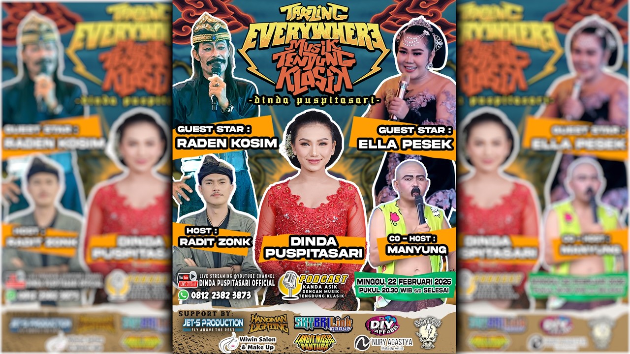 🔴 LIVE TARLING EVERYWHERE MUSIK TENGDUNG KLASIK DINDA PUSPITASARI MINGGU 22 FEBRUARY 2026