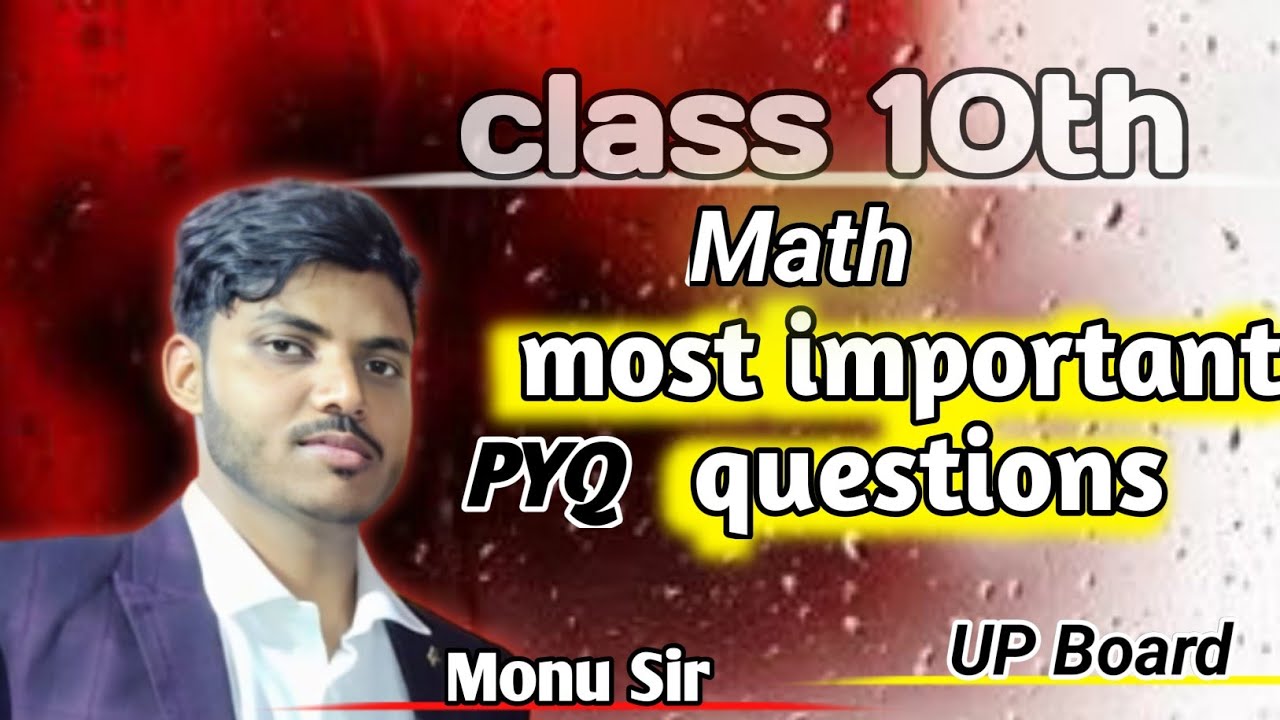 Part 1 most important Questions up bord by monu sir##education 