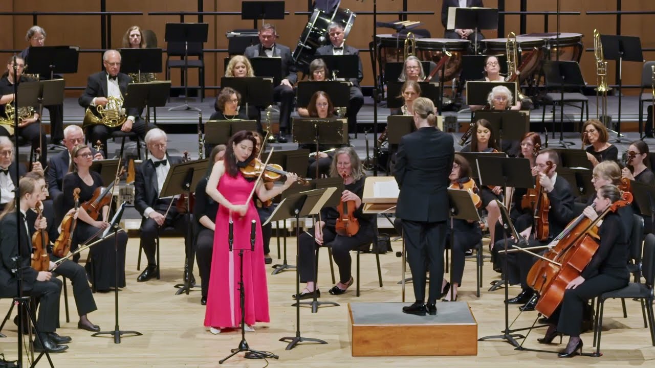 Violin Concerto in D major, Op. 77, Johannes Brahms, Qing Li - violin
