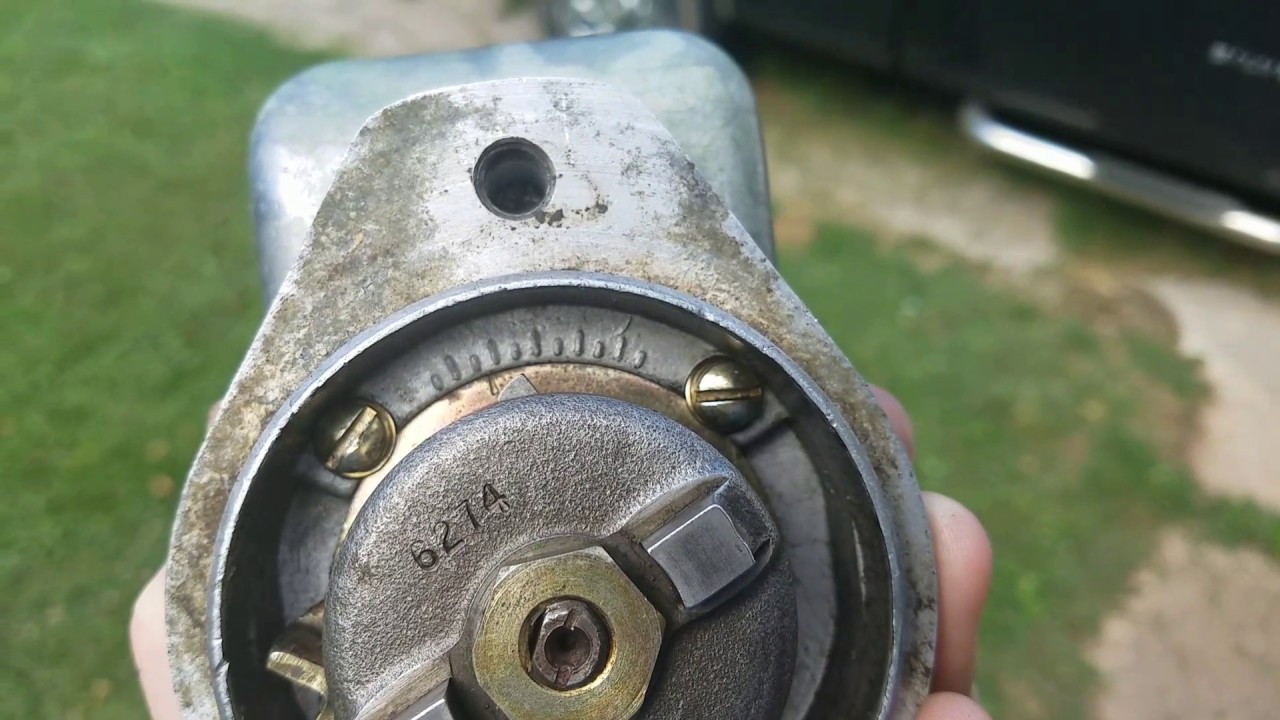 Wico Magneto Timing Marks