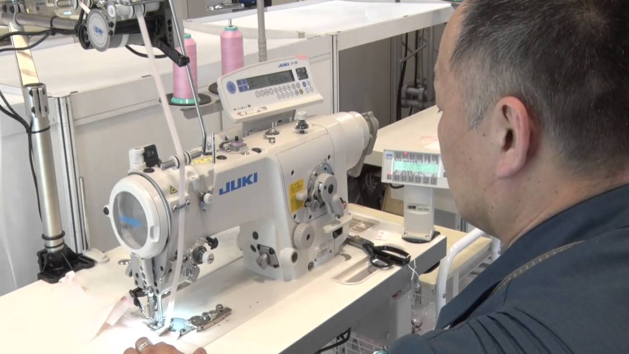JUKI LZ-2284AT-7 3-step Zigzag Stitch Machine for Foundation Garment