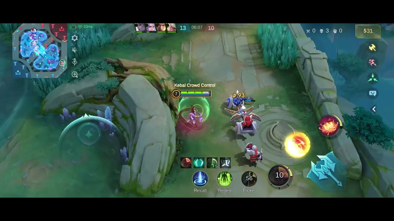 hanabi hebat sekali #viral #mobilelegends #gameplayhanabi #fyp #shorts #gaming 