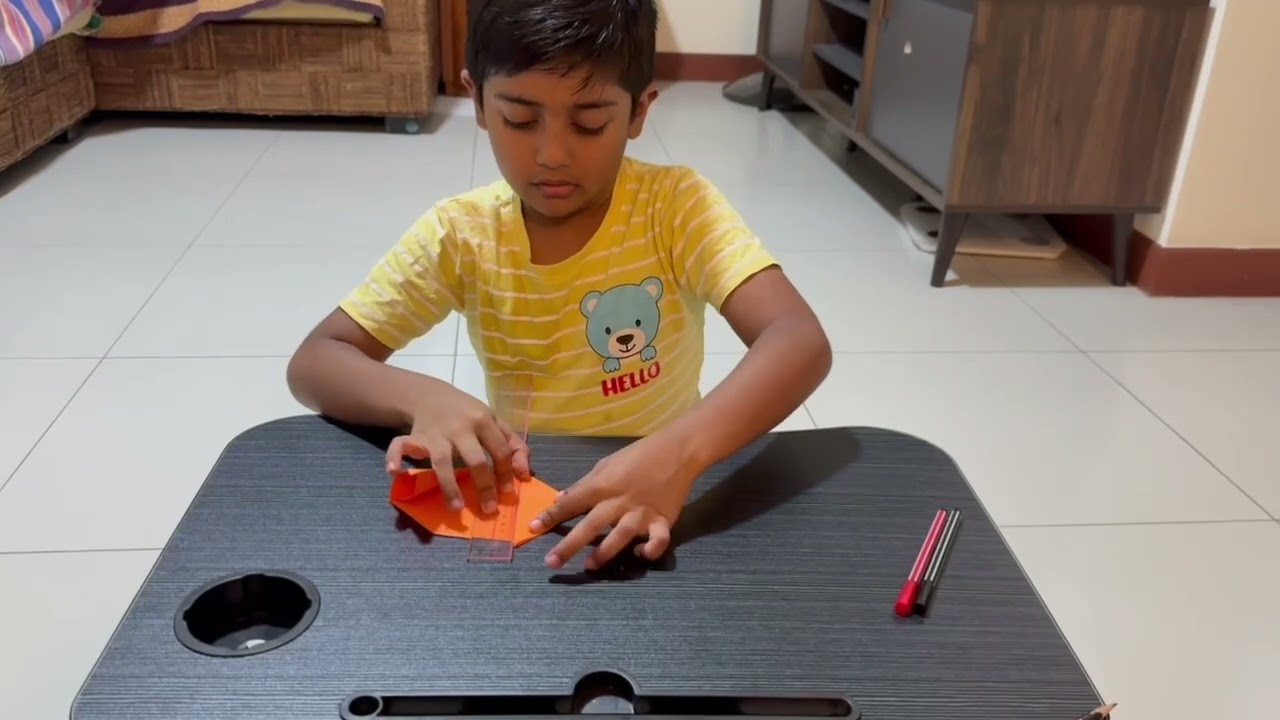 How to make paper dog. | Paper Craft | Mithun Baskaran | #papercraft #dog