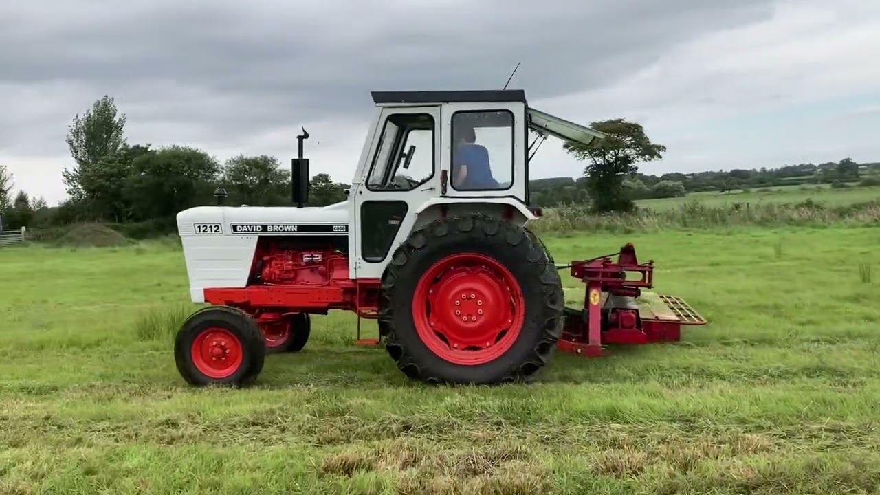 David brown 1212 on new 8ft Wylie topper