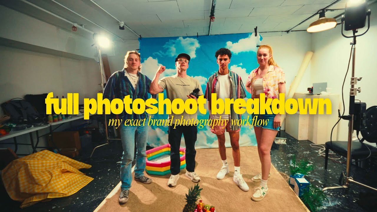 How to build out a Brand Photoshoot From Start to Finish (My full breakdown + BTS)