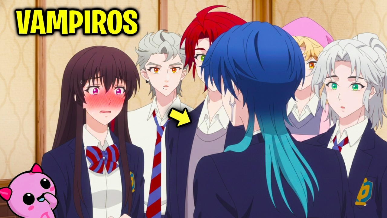 💟FUE OBLIGADA A TRANSFERIRSE A UNA ACADEMIA NOCTURNA LLENA DE SECRETOS (1) | ANIME RESUMEN