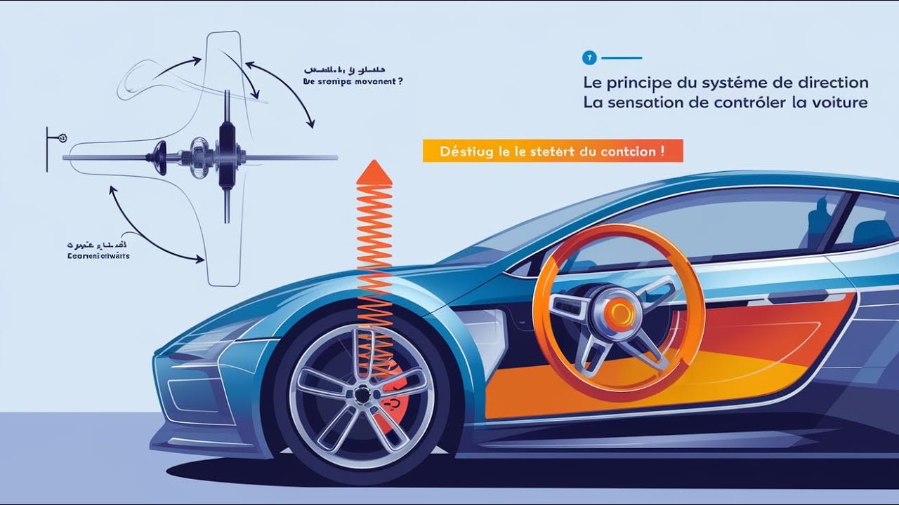 Le principe du syst&egrave;me de direction - la sensation de contr&ocirc;ler la voiture