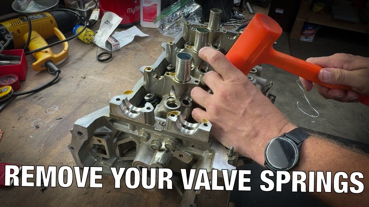 Easily Remove Valve Springs Without Special Tools