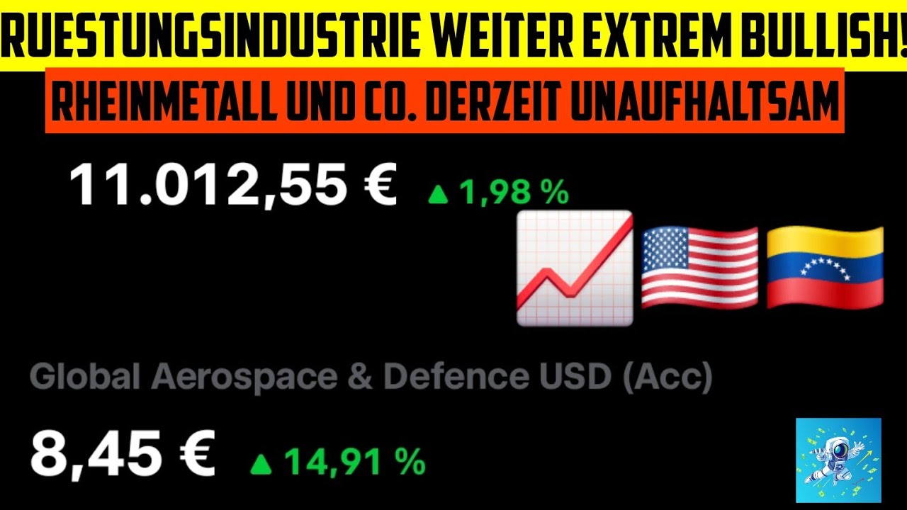 RÜSTUNGSAKTIEN: Rheinmetall / Ondas Holdings / TKMS / DroneShield - USA vs Venezuela 