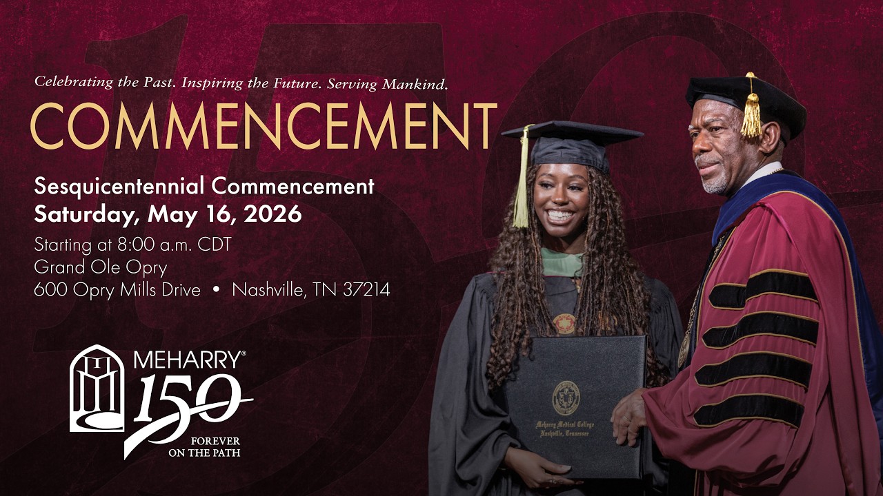 Meharry Medical College Hooding and Conferral of Degrees.