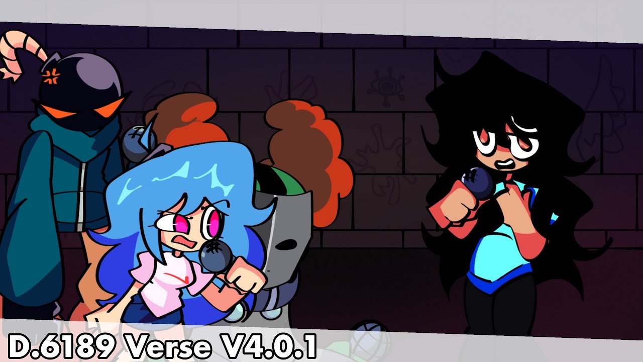 D.6189 Verse V4.0.1 FULL OFFICIAL GAMEPLAY | FNF Mod